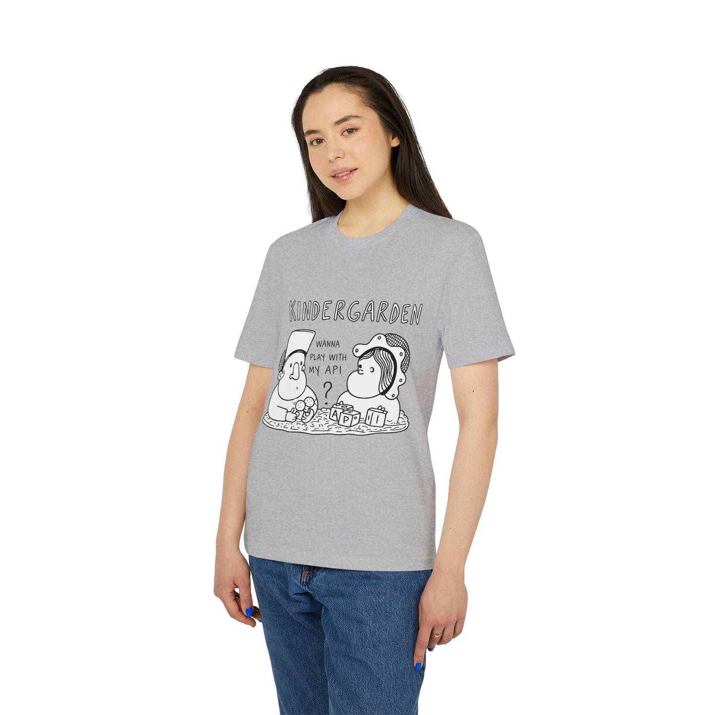 WANA PLAY WITH MY API ? - T-Shirt 100% Cotton