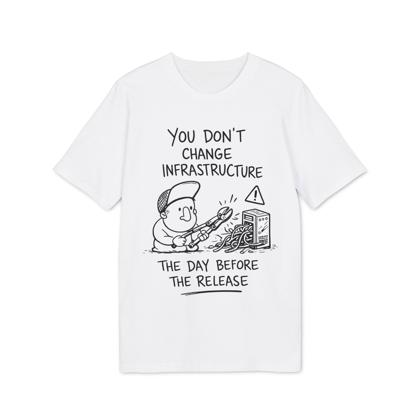 DEV, OPS! - T-Shirt 100% Cotton
