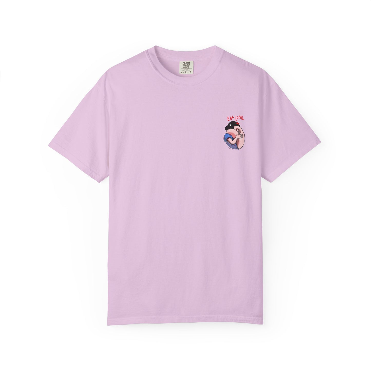 EAT LOCAL - T-shirt 100% cotton