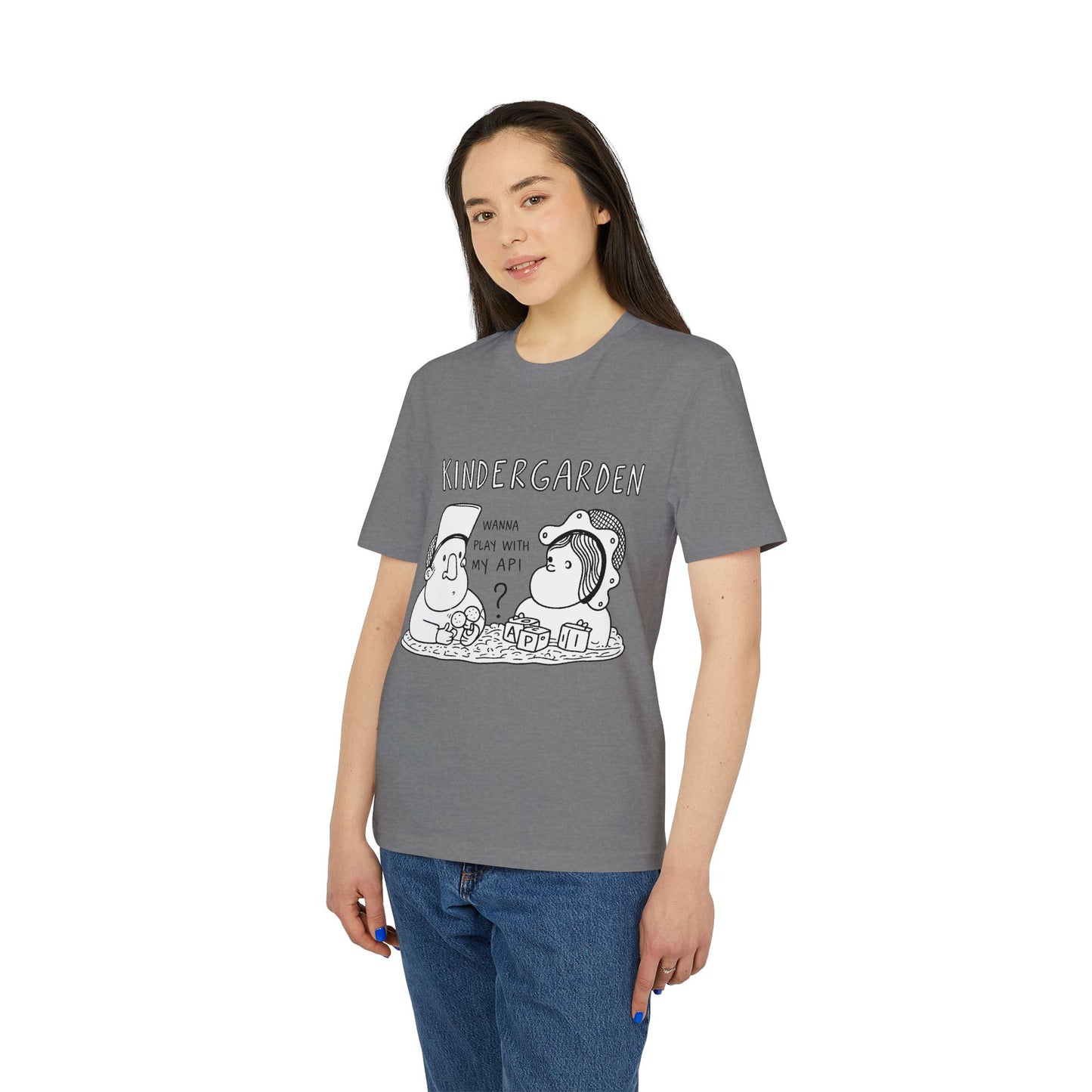 WANA PLAY WITH MY API ? - T-Shirt 100% Cotton